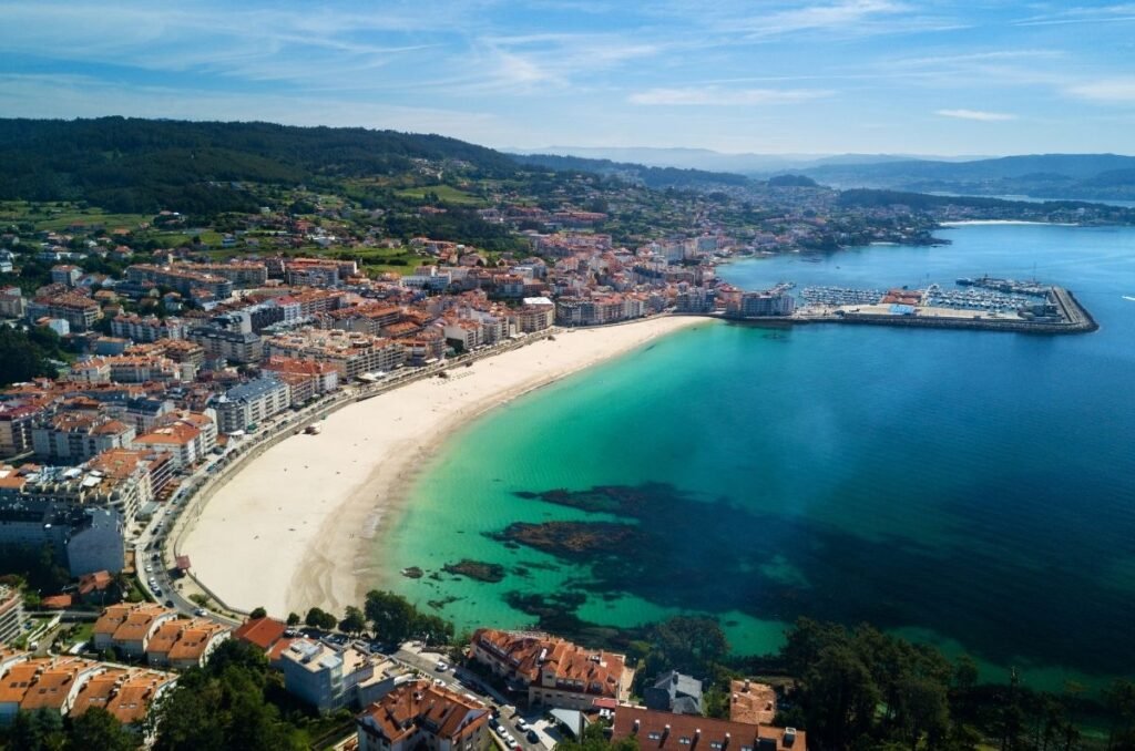 barco a las islas cies desde Sanxenxo